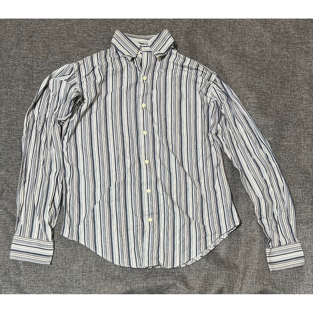 Joseph Jos A Bank Men's S Striped Long Sleeve Shirt‎